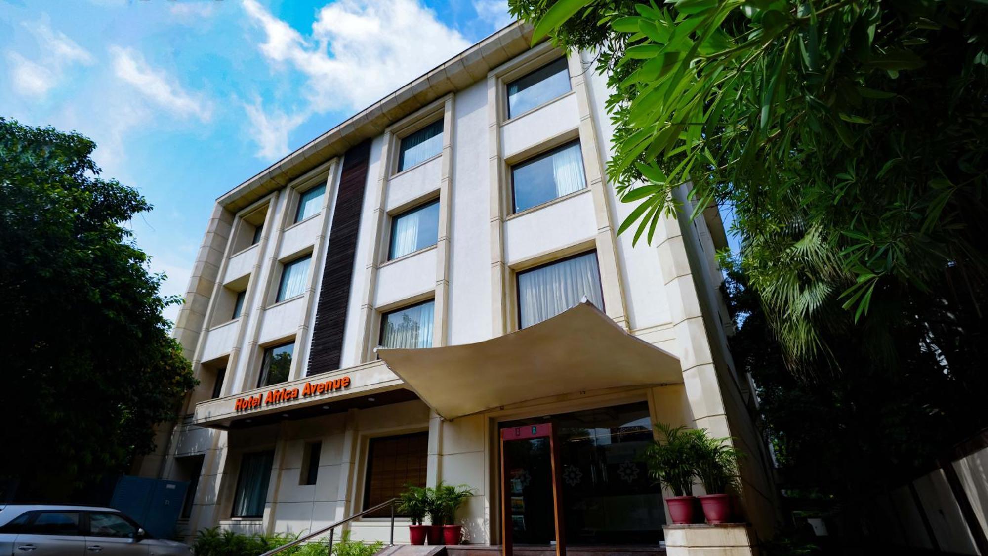 Hotel Africa Avenue - Greater Kailash 1 Нью-Дели Экстерьер фото